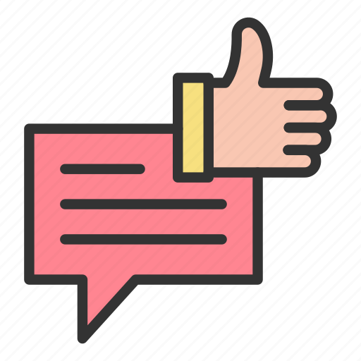 Feedback, evaluation, thumbs up, reviews icon - Download on Iconfinder