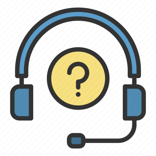 Question, headphone, information, about icon - Download on Iconfinder