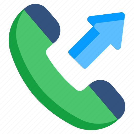 Outgoing call, phone ringing, telecommunication, phone call, telephone icon - Download on Iconfinder