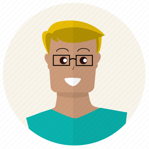 Client, customer, glass, men, people, person, support icon - Download on Iconfinder