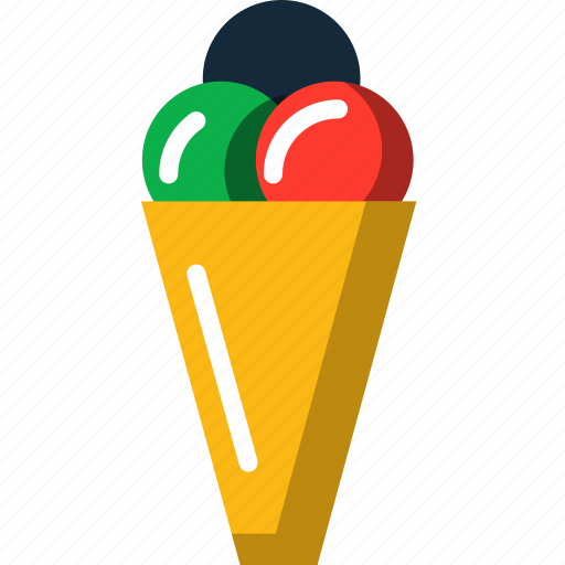 Cute, dessert, food, group, healthy, icecream, scoops icon - Download on Iconfinder