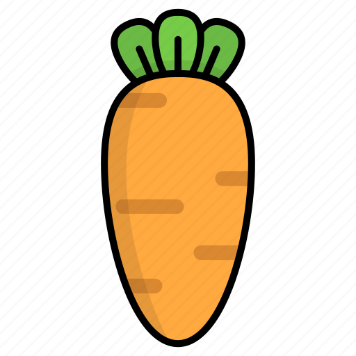 Carrot, vegetable, food, organic, vegan, healthy, diet icon - Download on Iconfinder