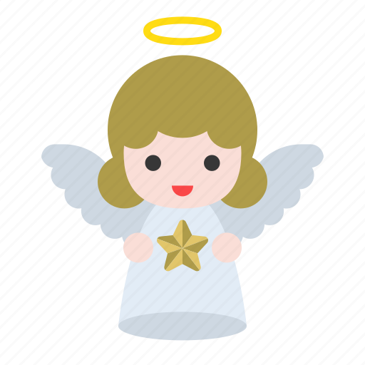 Angel, christian, christmas, merry, star icon - Download on Iconfinder