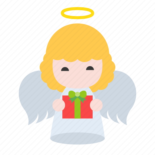 Angel, gift, heaven, wings, xmas icon - Download on Iconfinder