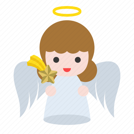 Angel, christmas, meteor, star icon - Download on Iconfinder