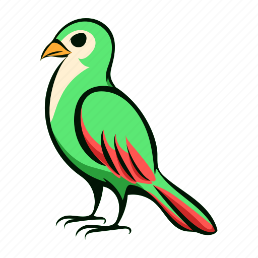Animal, cute, cartoon, pet, wildlife, mascot, bird icon - Download on Iconfinder