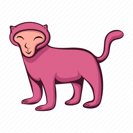 Animal, cute, cartoon, wildlife, mascot, monkey, smile icon - Download on Iconfinder