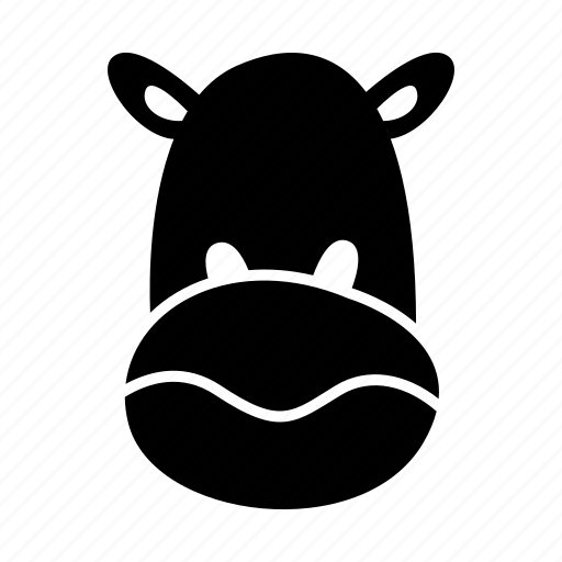 Animal, face, hippopotamus, mammals, wild animal, animal emoji, animals icon - Download on Iconfinder