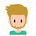 avatar, face, male, man, profil, user