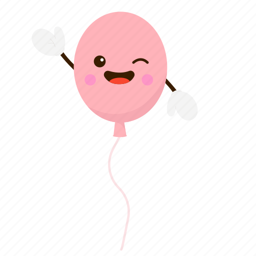 Balloon, party, celebration, birthday, decoration, holiday, cute icon - Download on Iconfinder