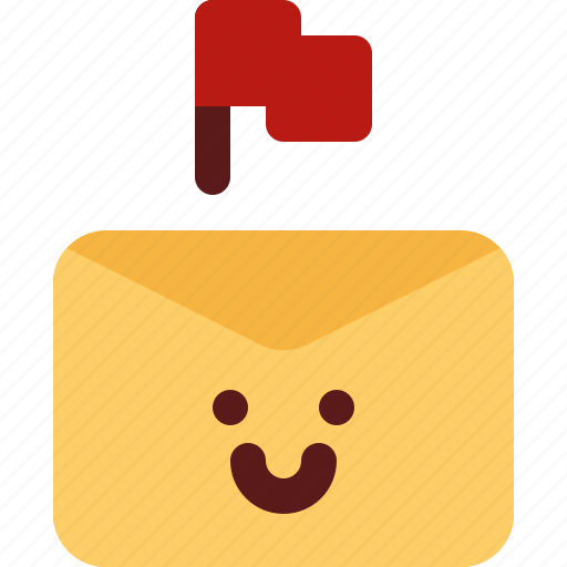 Country, flag, message, mail, cute, mailbox, email icon - Download on Iconfinder