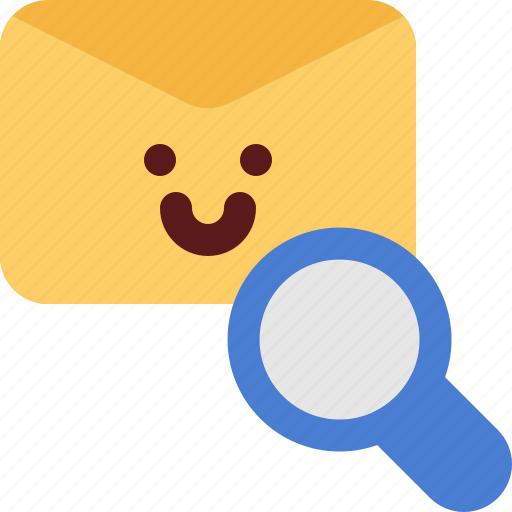 Find, search, character, cute, message, mailbox, email icon - Download on Iconfinder