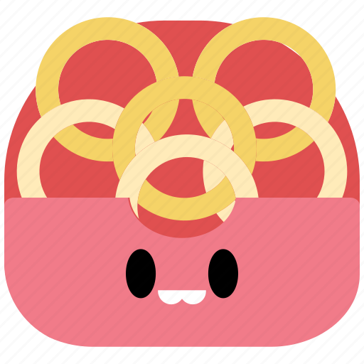 Onion, onion rings, food, fast food icon - Download on Iconfinder