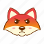 angry, animal, cute, emoji, fox 