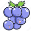 grape, fruit, kawaii, sweet 