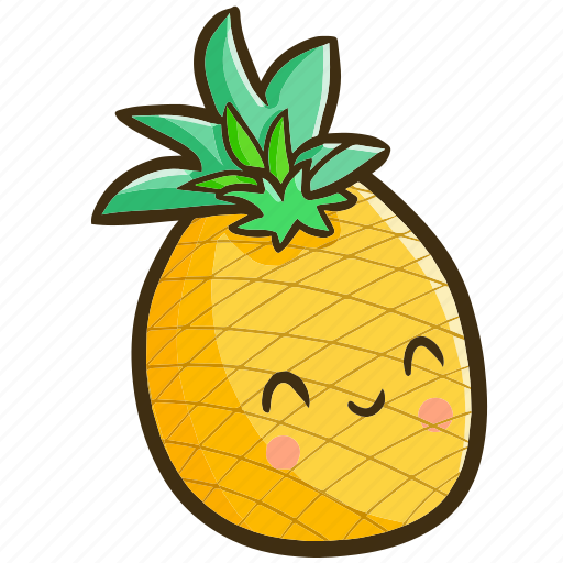 Pineapple, fruit, fresh, tropical, sweet, dessert icon - Download on Iconfinder
