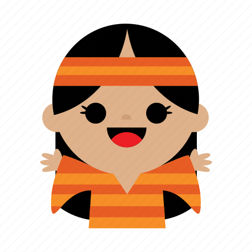 Bandana, beauty, child, cute, girl, kids, sweet icon - Download on Iconfinder