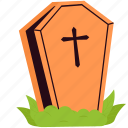 halloween, coffin, death, horror, spooky, halloween coffin, casket, burial coffin, scary