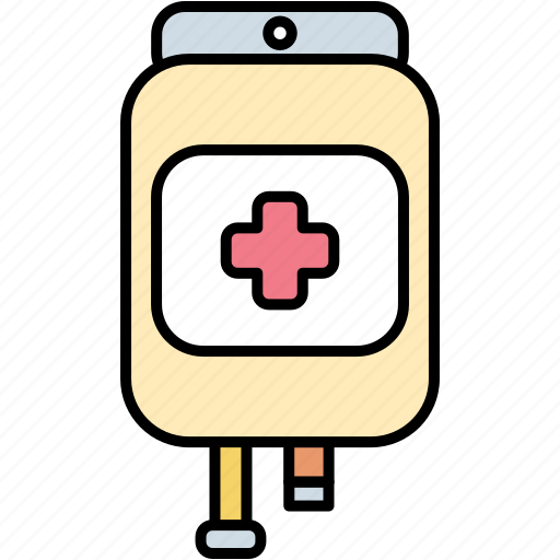 Iv, iv bag, hospital, medical icon - Download on Iconfinder