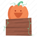cute, halloween, pumpkin