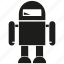 android, cyborg, humanoid, mascot, program, robot, robotic 
