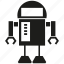 android, artificial intelligence, cyborg, humanoid, mascot, robot, robotic 