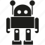 android, cartoon, cute, cyborg, mascot, robot, robotic 