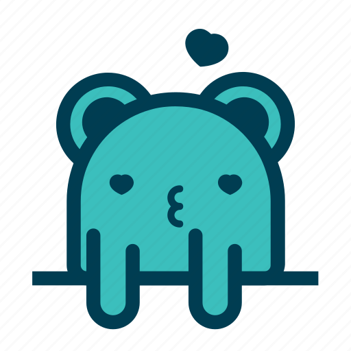 Sticker, cute, doodle, emoji, character icon - Download on Iconfinder