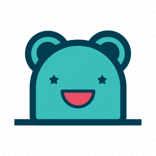 Sticker, cute, doodle, emoji, character icon - Download on Iconfinder