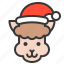 alpaca, animal, avatar, christmas, xmas 