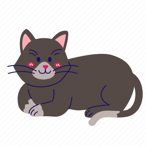 Cat, pet, kitty, friendly cat, cute cat icon - Download on Iconfinder