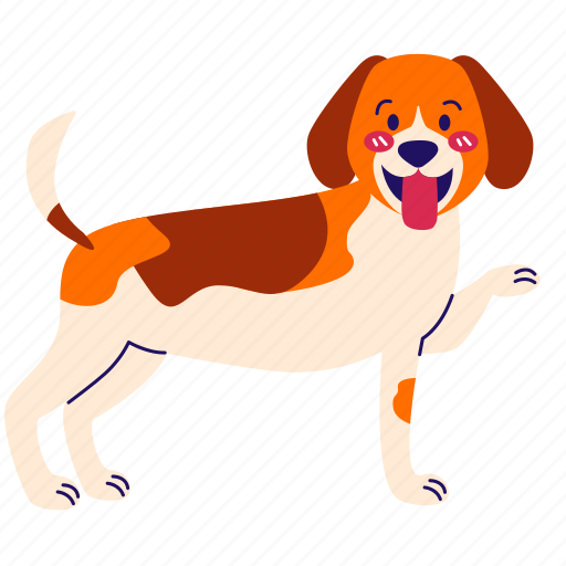 Dog, doggy, pet, beagle, cute beagle icon - Download on Iconfinder