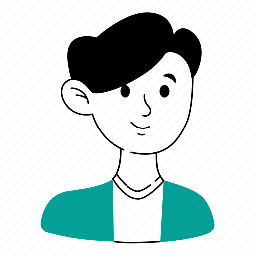 Boy, male, avatar, teenager, handsome icon - Download on Iconfinder