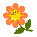 flower, floral, blossom, sunflower, flower smile