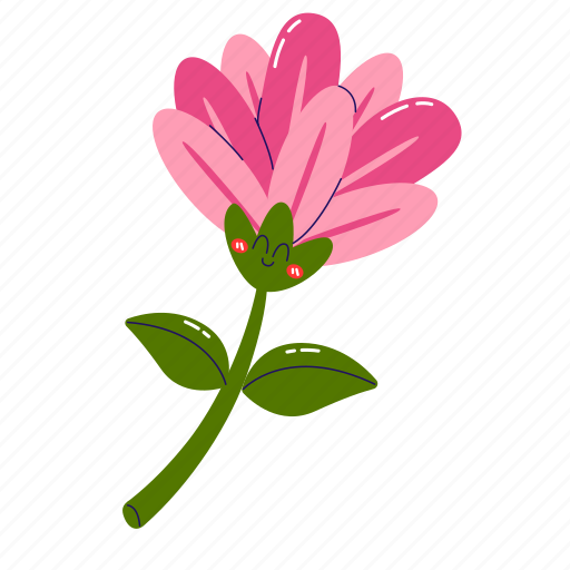 Flower, floral, blossom, pink flower, bloom icon - Download on Iconfinder