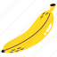 banana, yellow banana, banana fruit, fruit, bananas 