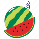 watermelon, tropical fruit, fruit, summer, summer watermelon