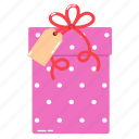 giftbox, gift box, gift, present, pricetag
