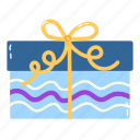 giftbox, gift box, gift, present, doodle