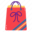 giftbox, gift box, gift, present, hand bag
