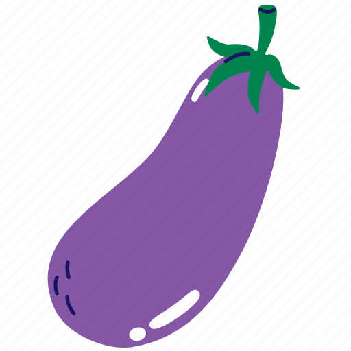 Eggplant, aubergine, vegetable, brinjal, fruit icon - Download on Iconfinder