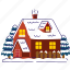 winter house, house, winter, building, winter building 