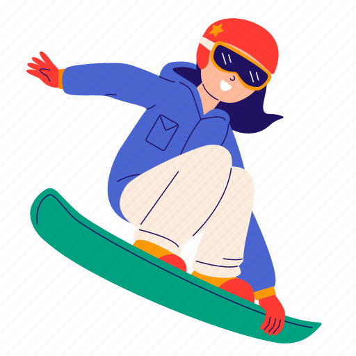 Snowboarding, snowboarder, snowboard, winter sport, sport icon - Download on Iconfinder