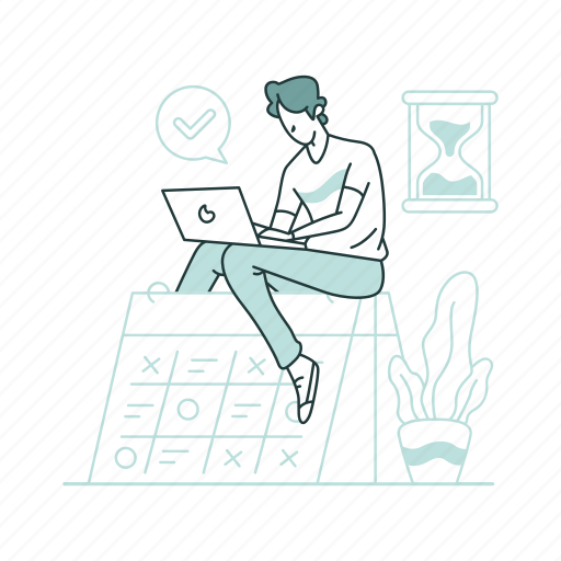 Time, management illustration - Download on Iconfinder