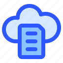 storage, cloud, server, database, document
