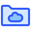 storage, cloud, server, database, folder 