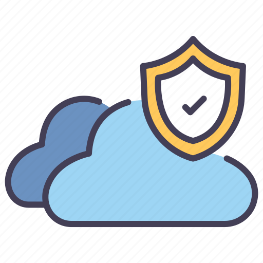Cloud, data, internet, network, protection, security, server icon - Download on Iconfinder