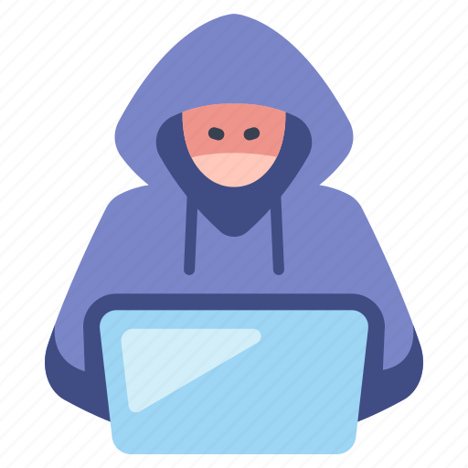 Computer, crime, data, hacker, hacking, laptop, thief icon - Download on Iconfinder