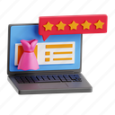 rating, customer service, wishlist, cyber monday, discount, 3d icon, 3d illustration, 3d render 