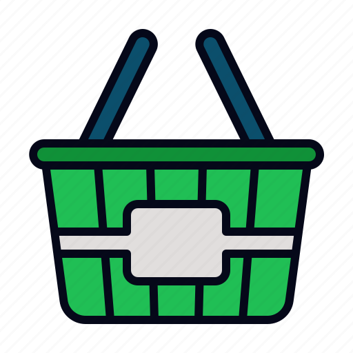 Shopping, basket, commerce, supermarket, ecommerce, grocery, cyber monday icon - Download on Iconfinder